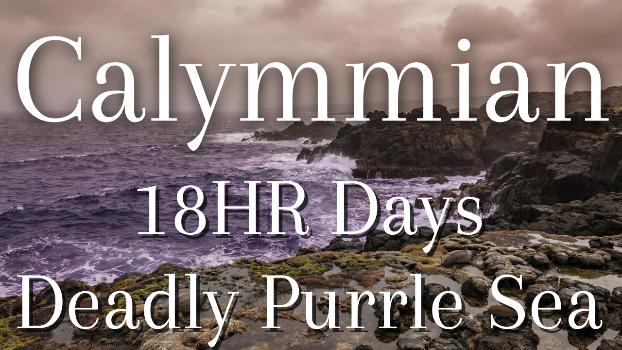 The Calymmian Period: The "Purple Ocean" and Lost Alien World of 1.6 Billion Years Ago